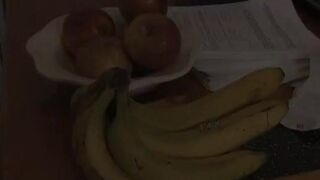 Big Breasted Brunette Milf Jerks Off Meaty Cock